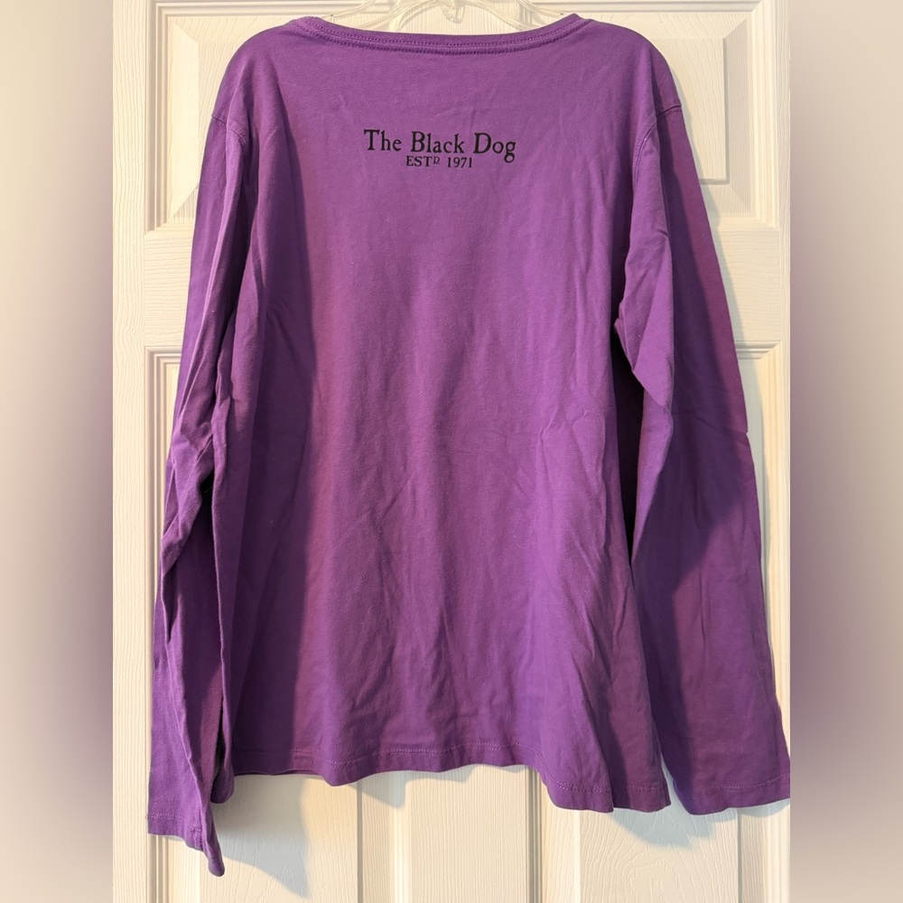 The Black Dog Purple Dog Graphic Shirt - Picture 3 of 3
